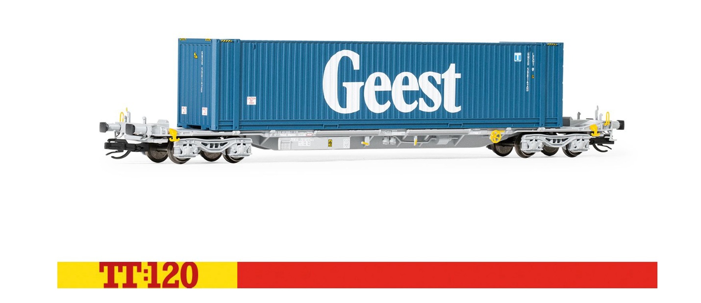 Hornby TT6033 - TT - Containertragwagen 'GEEST', Ep. IV